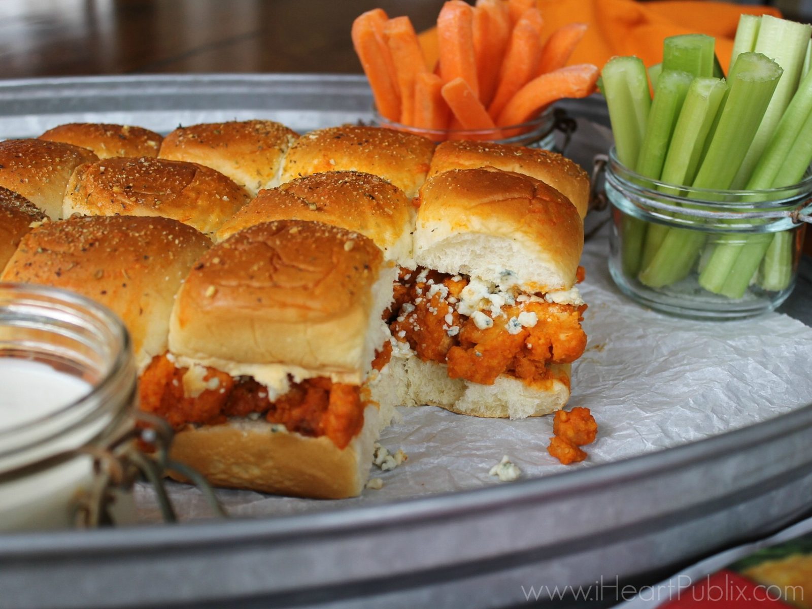 Last Week To Use That Big Tyson Coupon Try My Buffalo Chicken Tender Sliders At Your Game Day Gathering