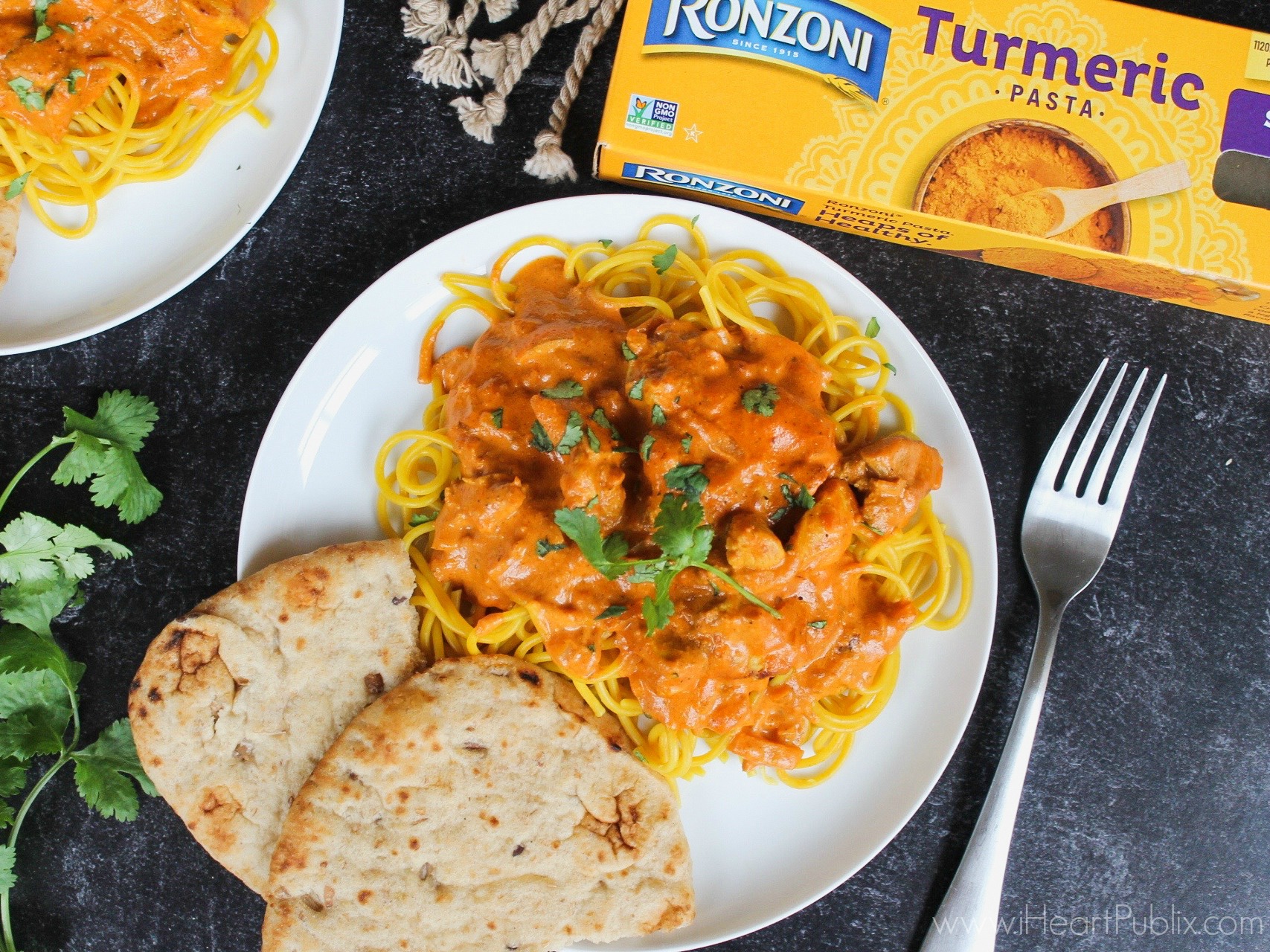 Butter Chicken With Turmeric Pasta on I Heart Publix 1