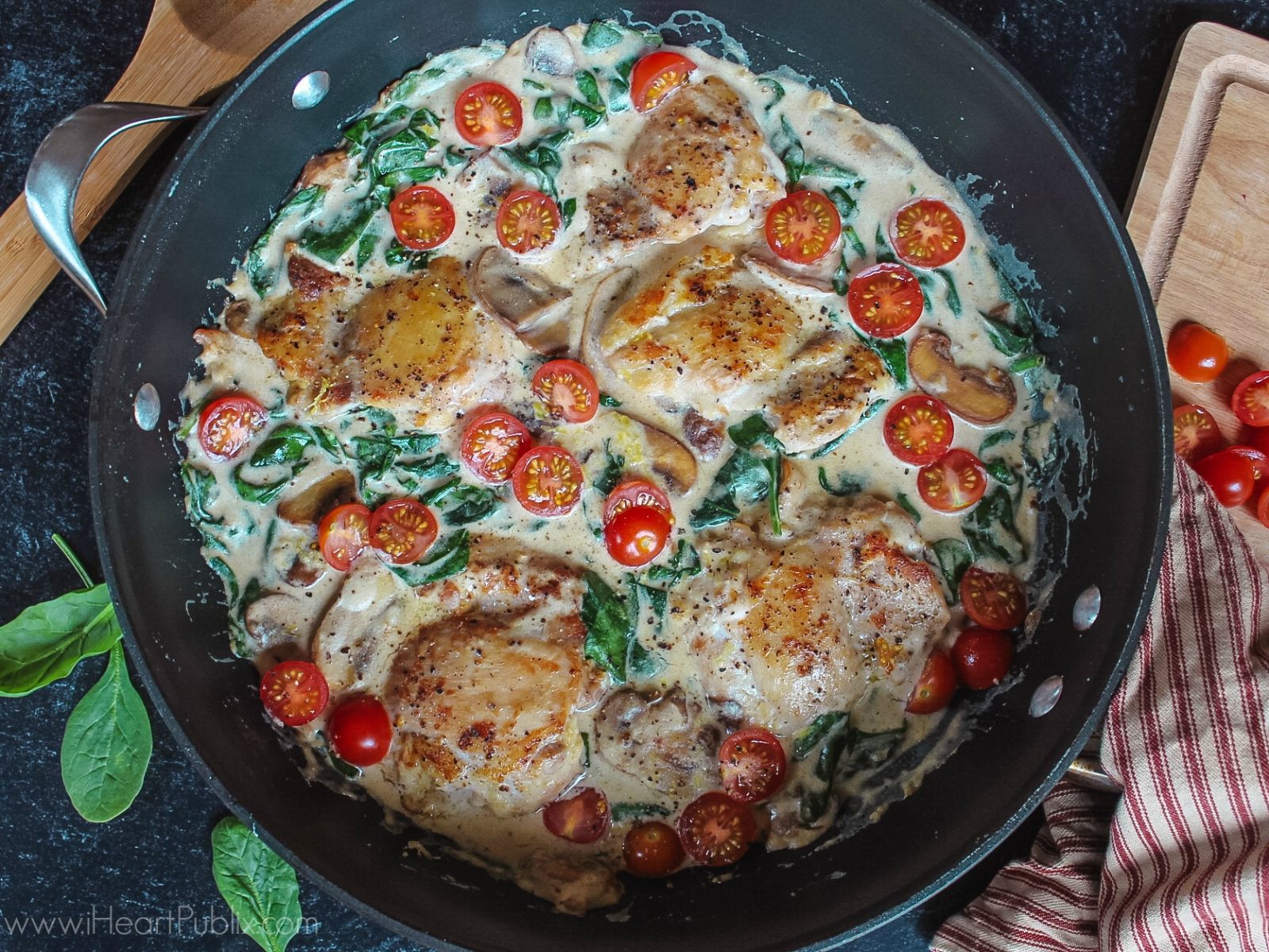 Easy Chicken Florentine – Super Meal To Go With The Sales At Publix