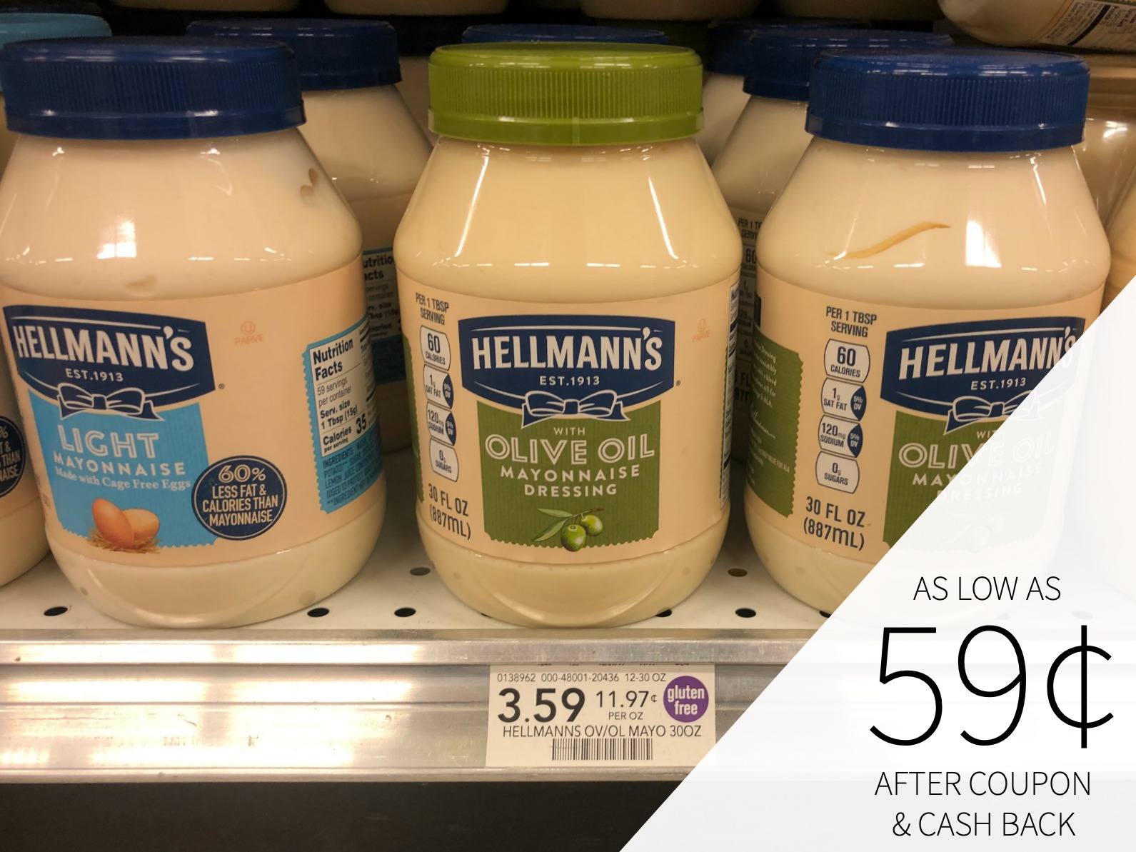Hellmann’s-shelf Fantastic Deal On Hellmann's Mayonnaise At Publix - Save Now! on I Heart Publix