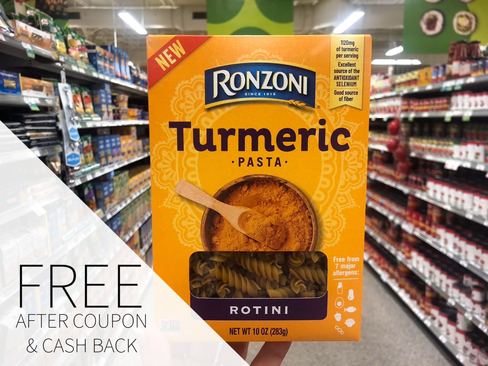 Get New Ronzoni Pasta For As Low As 25¢ At Publix - Try My Butter Chicken With Turmeric Pasta on I Heart Publix 1