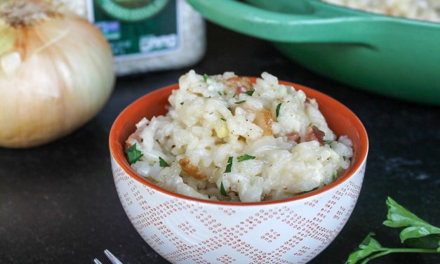 Try My Sweet Onion Risotto with Bacon & Save $2 On RiceSelect® Products At Publix