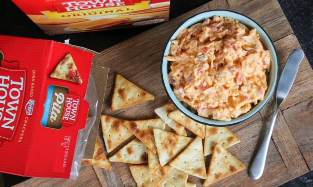 Enjoy My Tangy Buffalo Pimento Cheese Spread For Your Game Day Gathering & Save On Castello® & Town House® Crackers At Publix