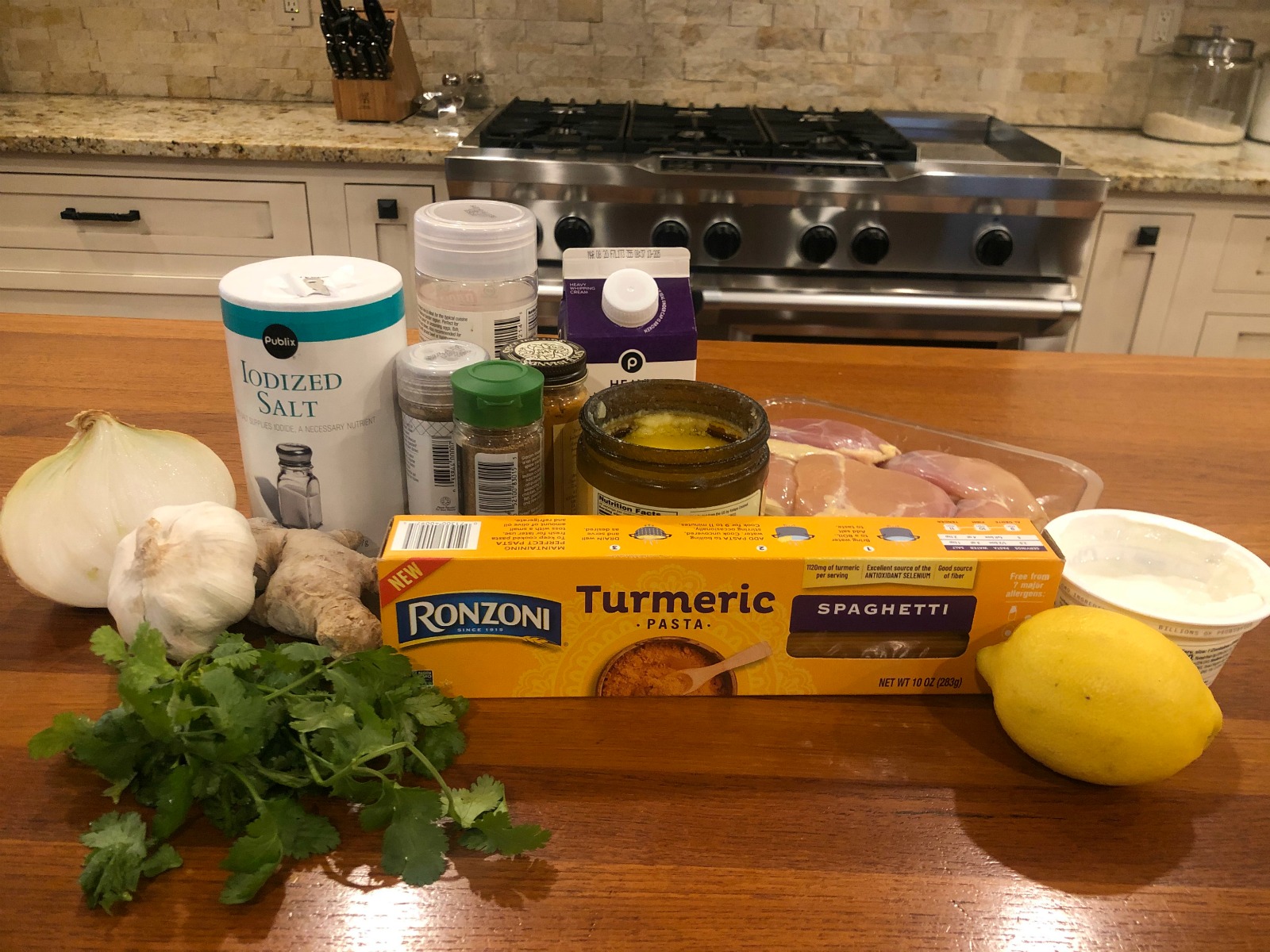 Butter Chicken With Turmeric Pasta on I Heart Publix 2