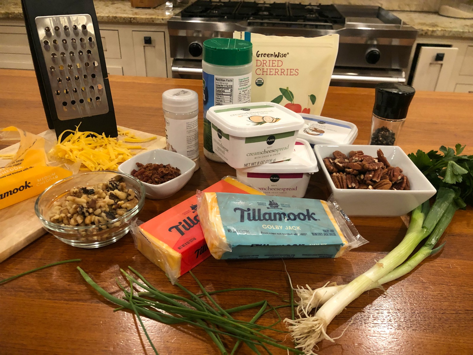 Mini Cheese Balls Made With TIllamook Cheese - on I Heart Publix