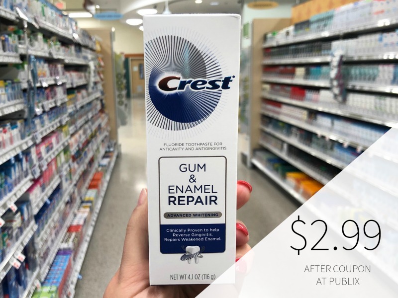 New High Valve Crest Toothpaste Digital Coupon For Publix Sale - As Low As $2.99 (Save $4) on I Heart Publix 1