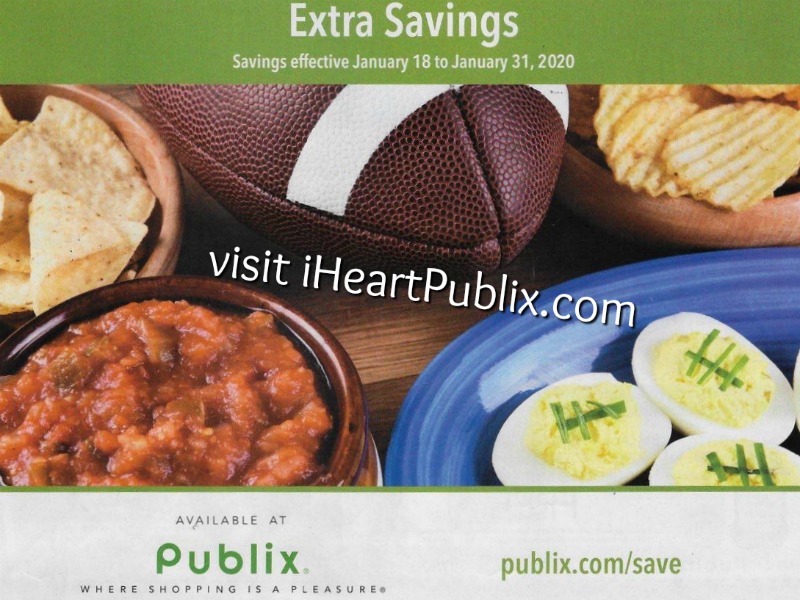 Publix Grocery Advantage Buy Flyer – “Extra Savings” Valid 1/18 to 1/31 on I Heart Publix