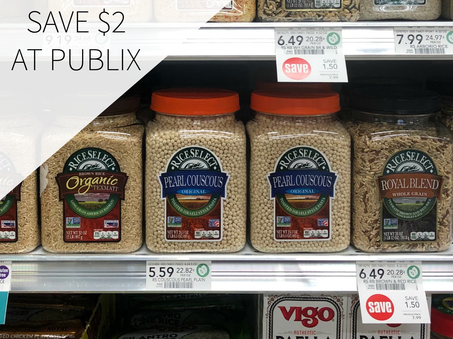 Stock Up On Your Favorite RiceSelect® Products – Save $2 With The Ibotta Offer At Publix