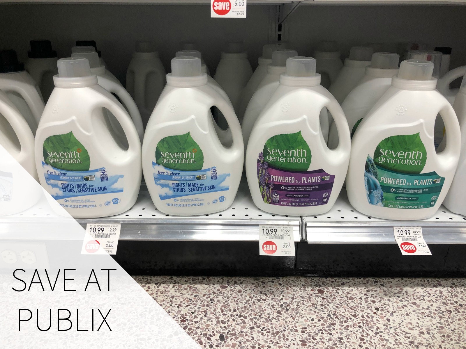 Stock Up On Seventh Generation Laundry Detergent - On Sale Now At Publix on I Heart Publix