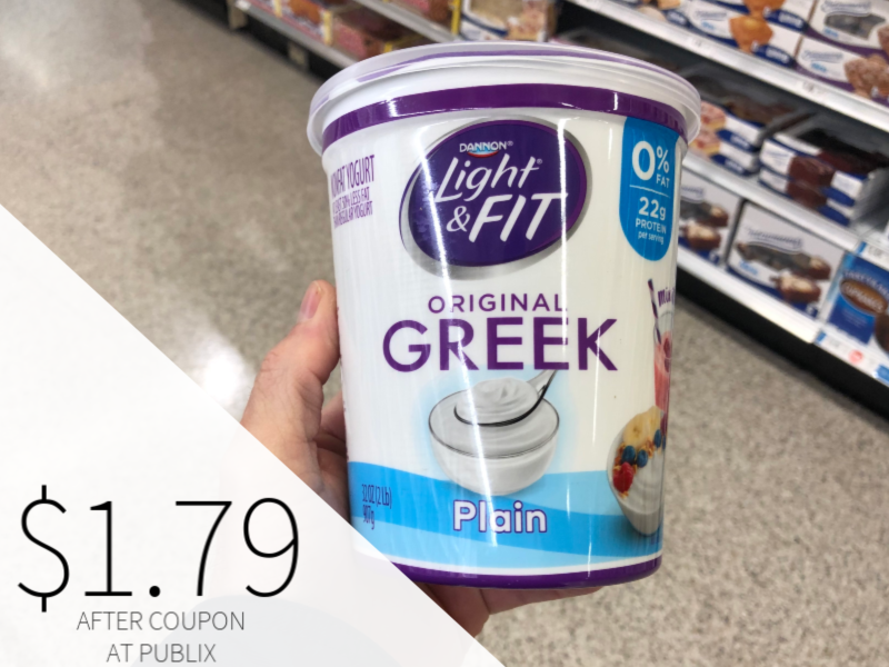 Dannon Greek Yogurt Only $1.79 At Publix on I Heart Publix