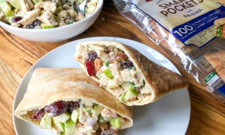 Harvest Chicken Salad – Super Meal For The BOGO Sale On Toufayan Smart Pockets