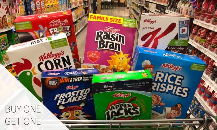 Big News!! All Kellogg’s Cereals Are Buy One Get One FREE This Week At Publix!