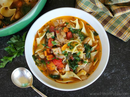Try This Light ‘n Fluffy Minestrone Style Chicken Noodle Soup – Easy ...