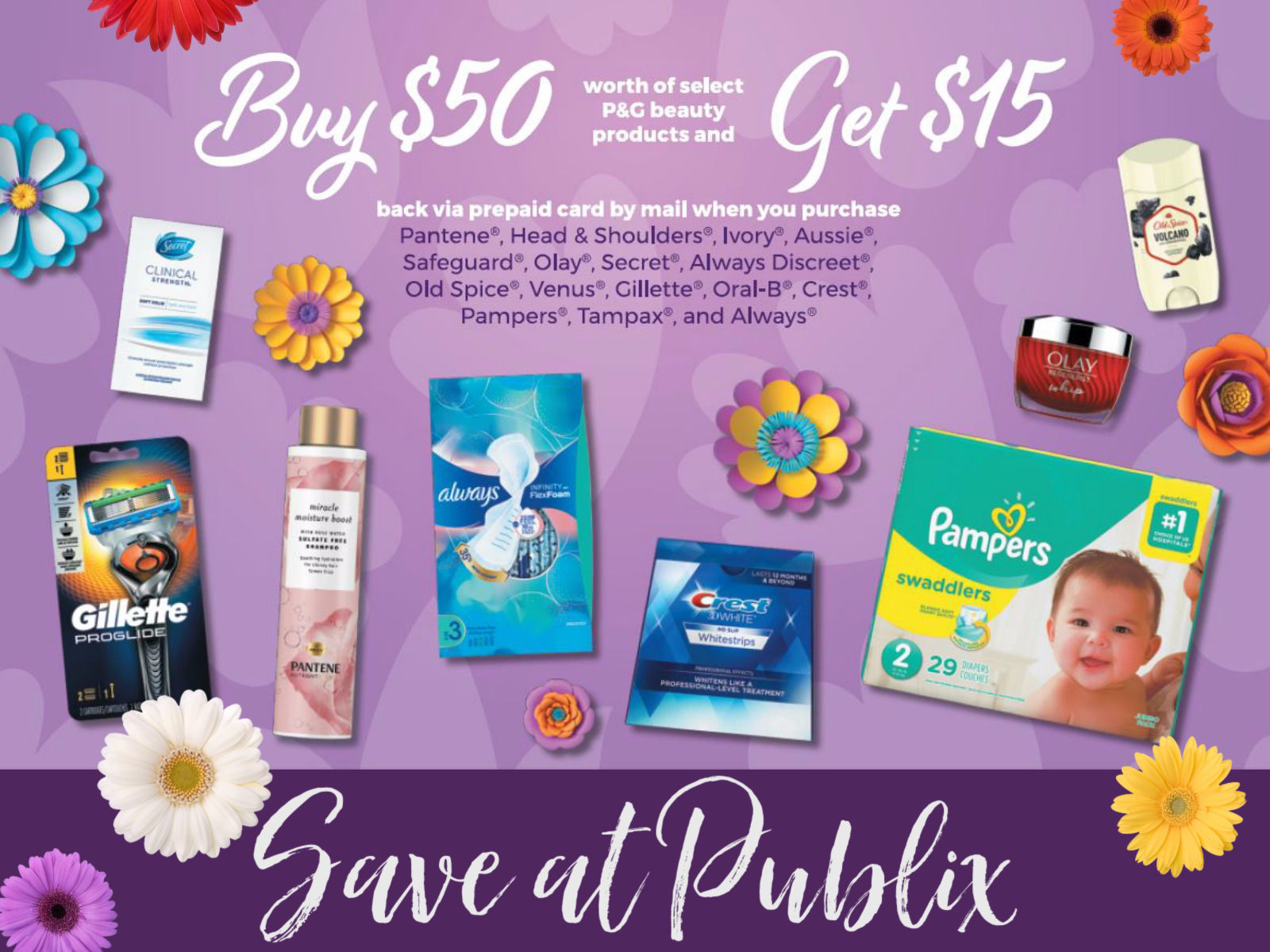 PG REBATE P&G post on I Heart Publix 1