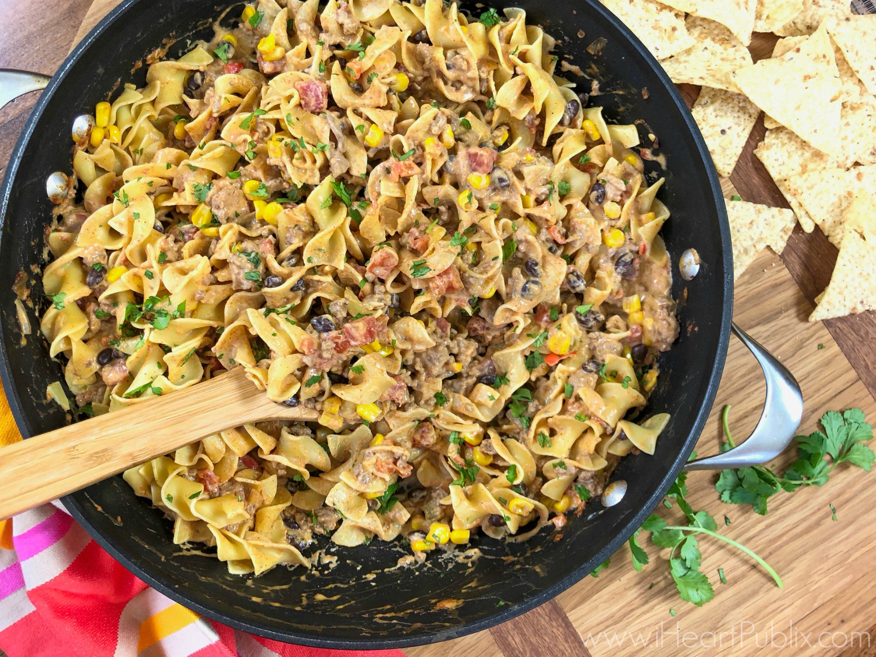 Taco Stroganoff - Super Meal For The Light 'n Fluffy® Egg Noodles BOGO Sale! on I Heart Publix