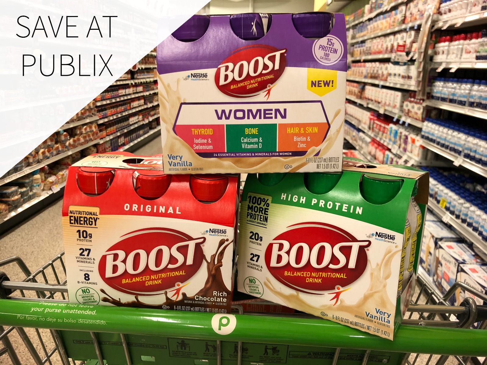 Stock Up On Your Favorite BOOST® Nutritional Drinks – On Sale Now At Publix