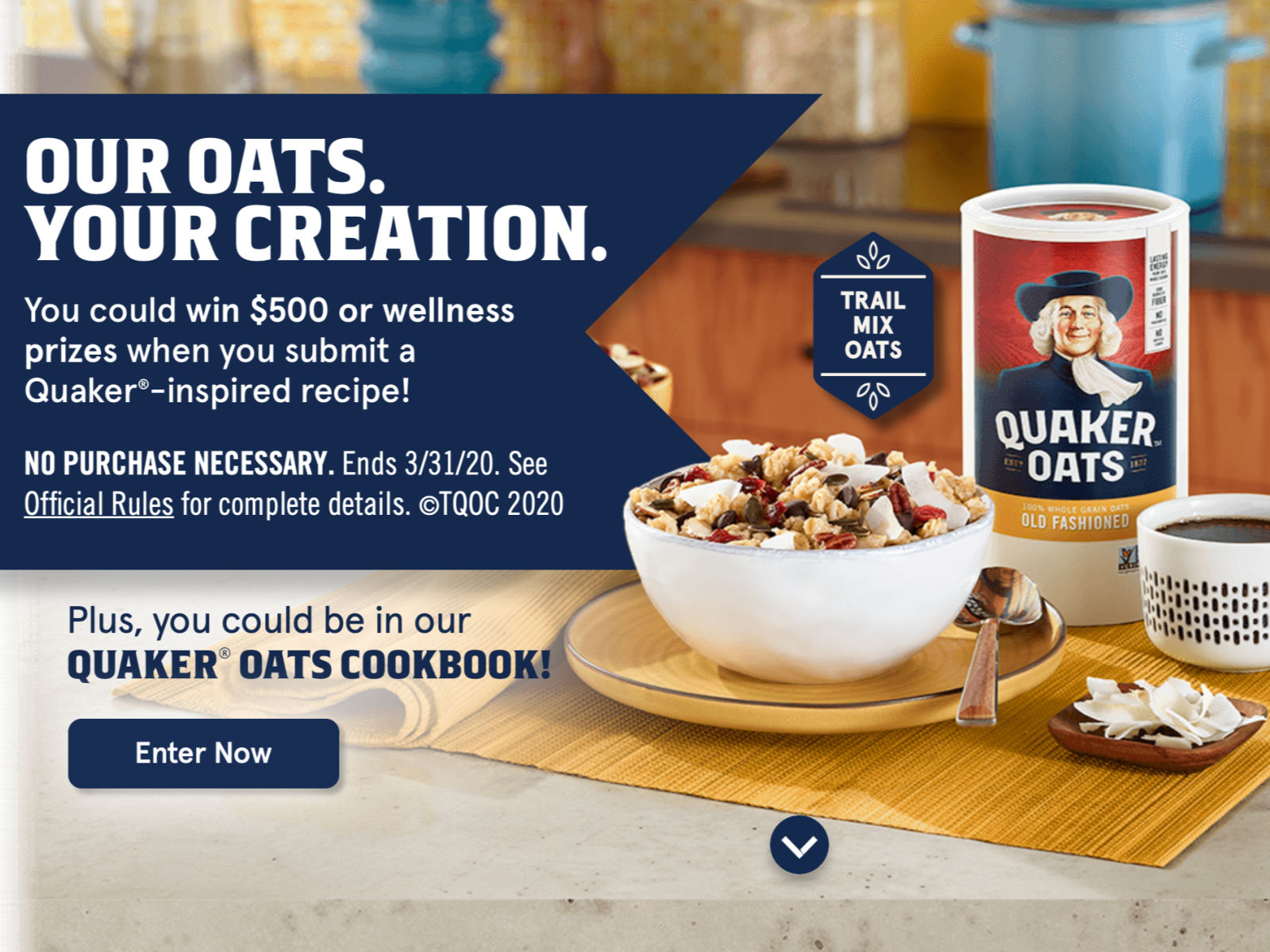 Quaker Oatmeal Recipe Contest | Besto Blog