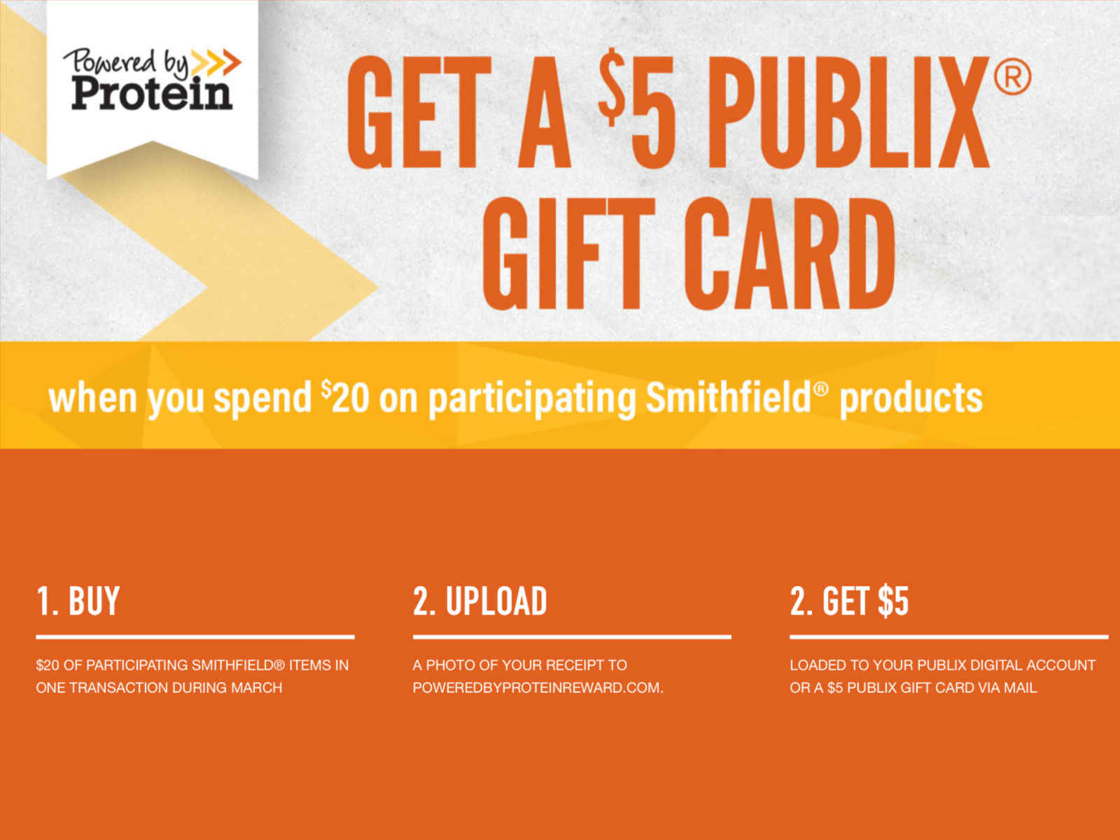 Protein-TOP Celebrate Frozen Food Month & Earn A $5 Publix Gift Card With Your Smithfield Products Purchase on I Heart Publix 2