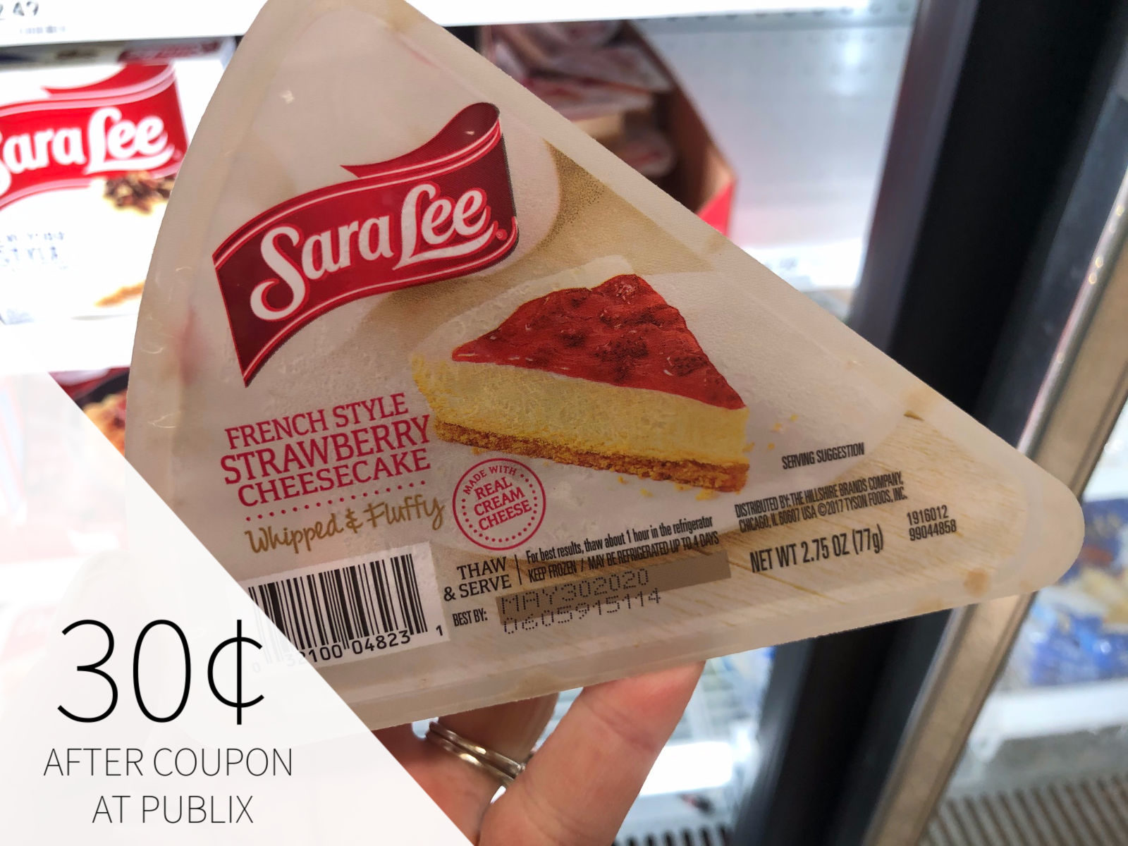 Sara Lee Pound Cheesecake Slices As Low As 20¢ At Publix on I Heart Publix