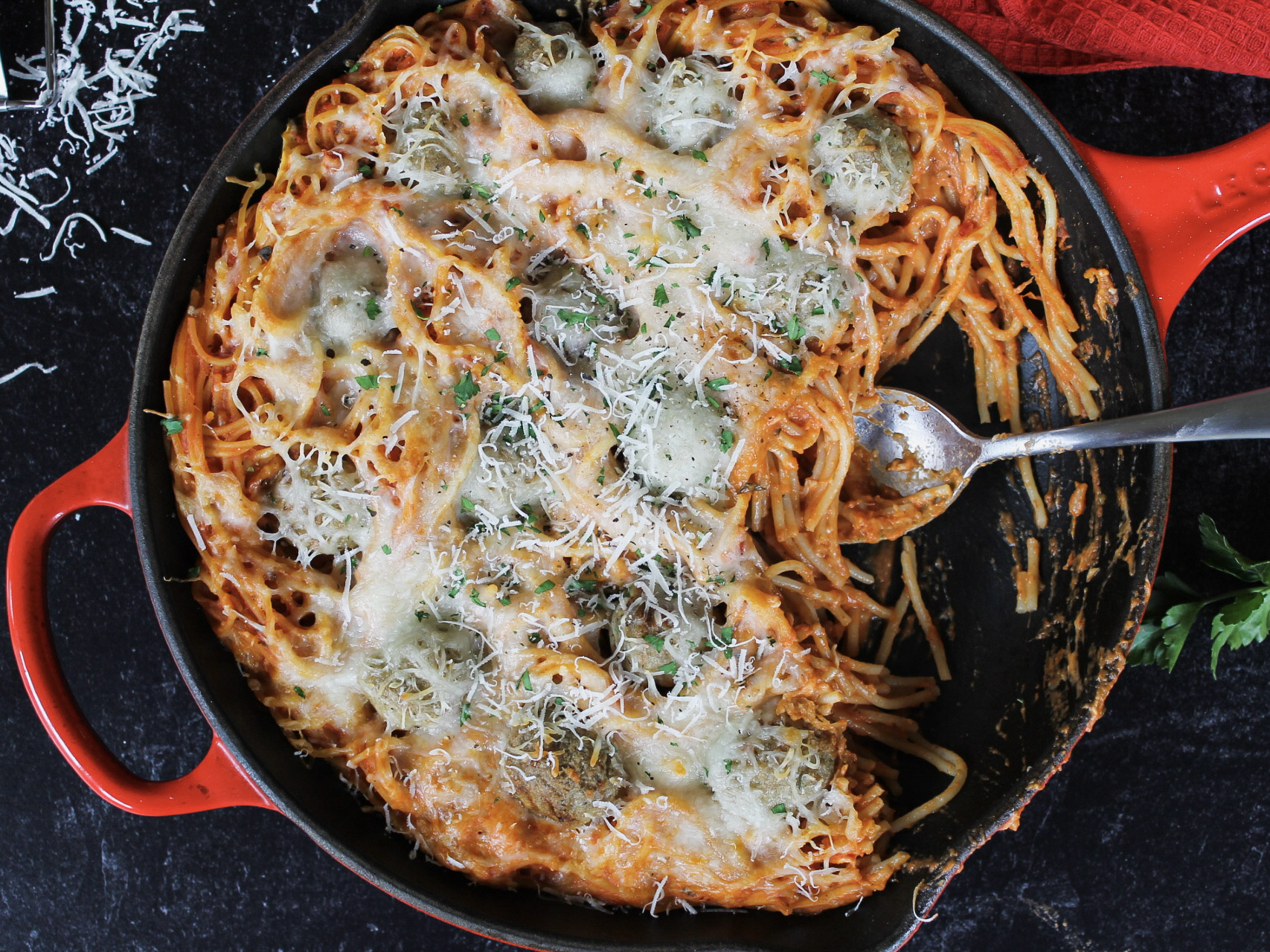 baked spaghetti meatballs Auto Draft on I Heart Publix 613