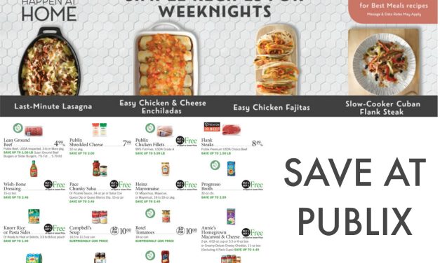 Serve Up Quick & Simple Recipes For Busy Weeknights And Save NOW At Publix