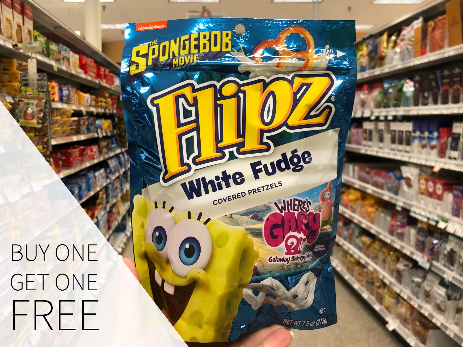 Flipz® Milk Chocolate & White Fudge Covered Pretzels Are BOGO At Publix