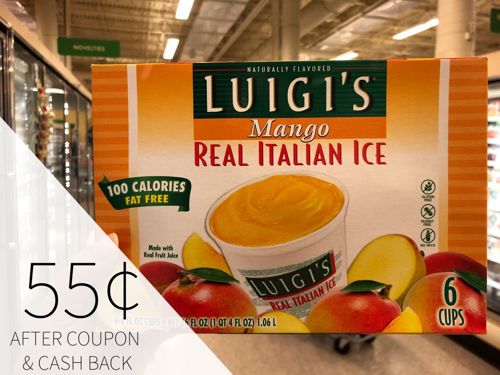 Luigi’s Real Italian Ice Only 55¢ At Publix