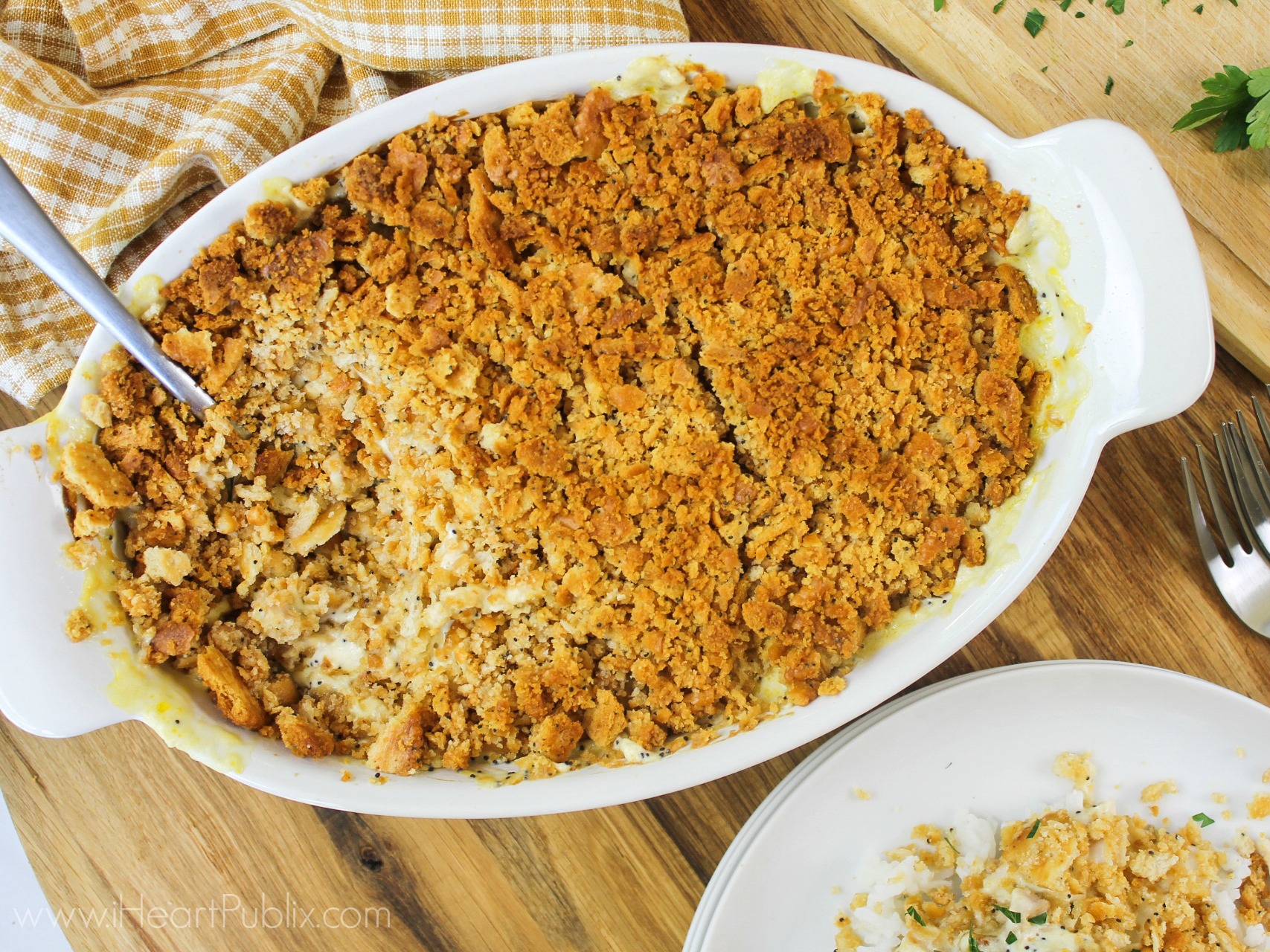 Poppy Seed Chicken Casserole on I Heart Publix