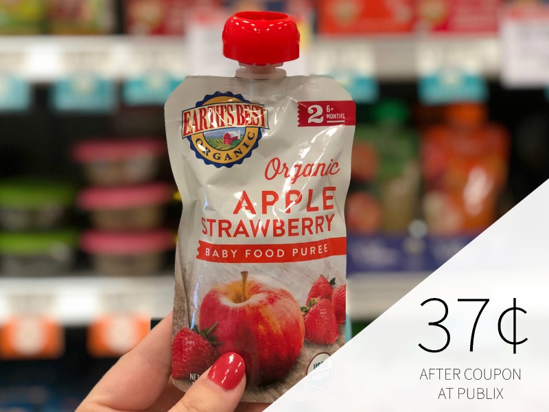 Earth’s Best Organic Baby Food Just 37¢ At Publix on I Heart Publix