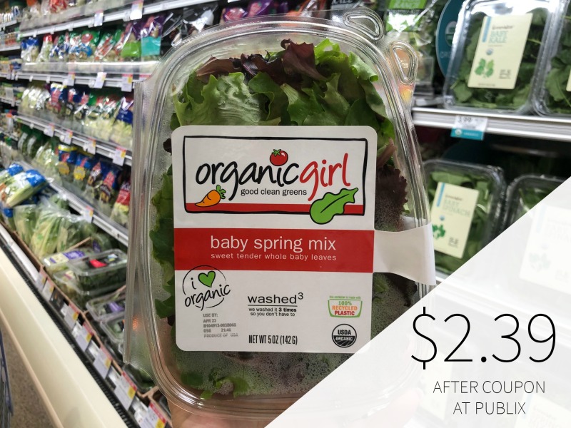 OrganicGirl Salad Just $2.39 (Plus $2.99 Dressing) on I Heart Publix