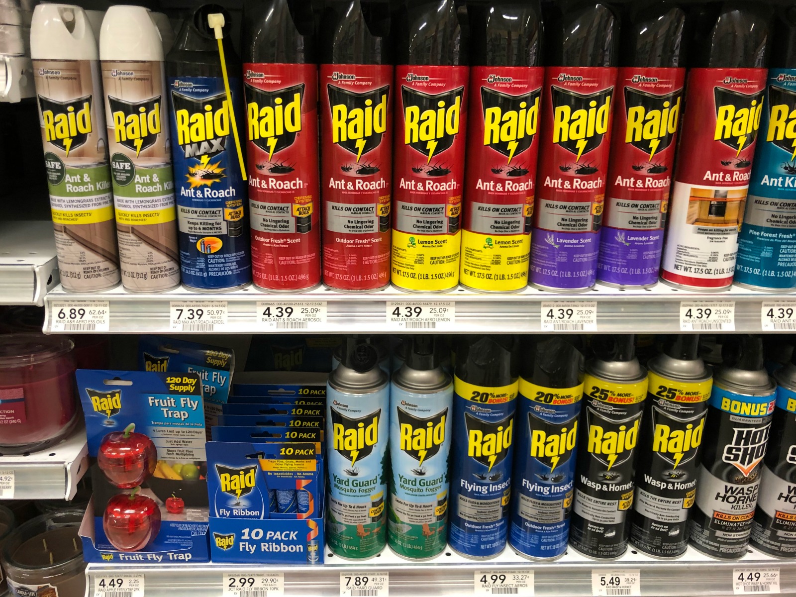 Look For Raid® Ant And Roach With Essential Oils At Your Local Publix on I Heart Publix