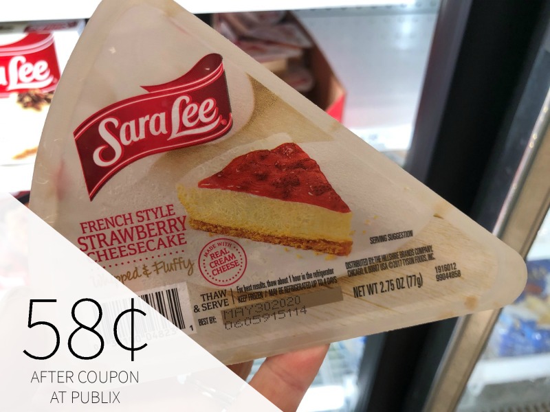 Sara Lee Pound Cheesecake Slices As Low As 30¢ At Publix on I Heart Publix