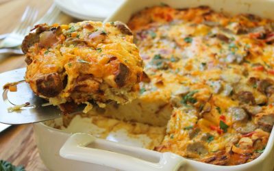 Make Ahead Bagel Breakfast Casserole – Super Meal To Go With The Sales At Publix