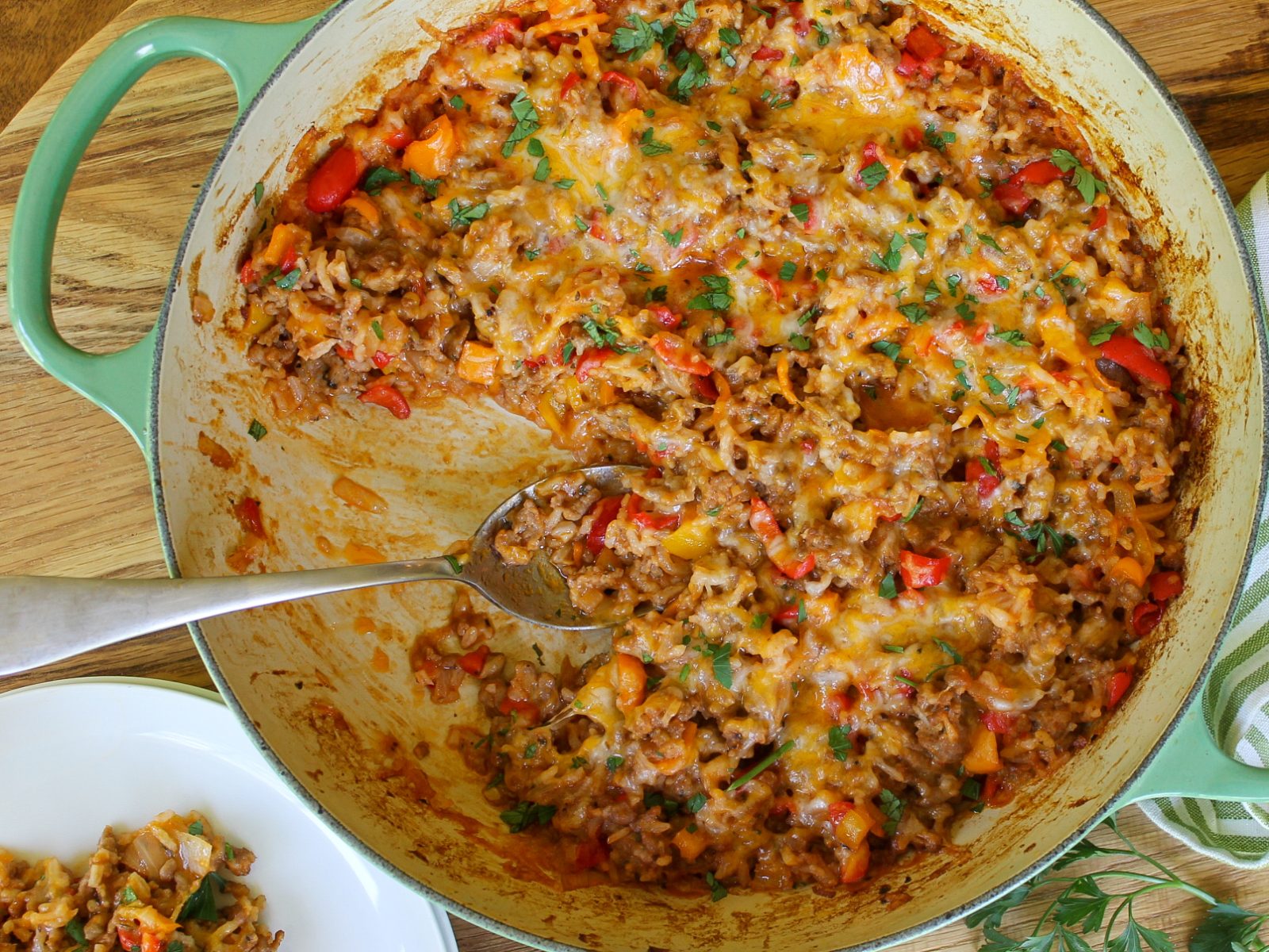 Stuffed Pepper Casserole – Super Meal To Go With The Sales At Publix