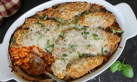 Easy Chick’n Parmesan Casserole (Meatless Meal Option For The Sales At Publix)