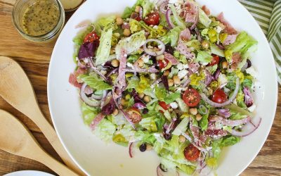 Easy Italian Chopped Salad  – Super Meal To Go With The Sales At Publix