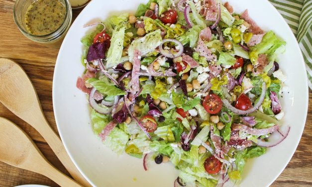 Easy Italian Chopped Salad  – Super Meal To Go With The Sales At Publix