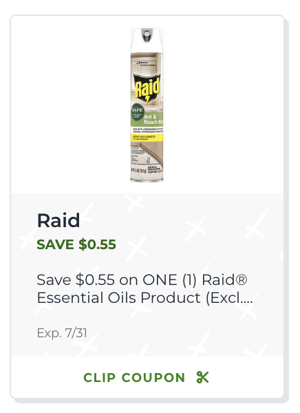 Now At Publix - Raid® Ant and Roach with Essential Oils! on I Heart Publix