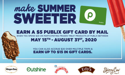 Earn A Publix Gift Card When You Pick Up Your Favorite Frozen Treats