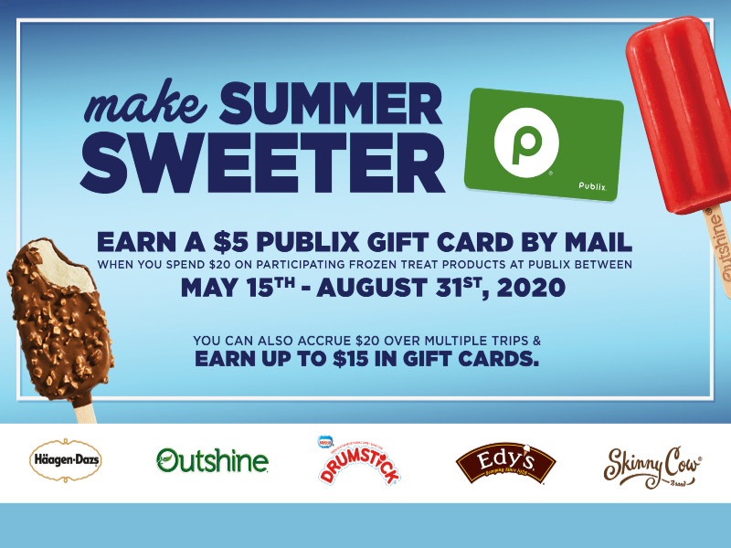 Have Happy On Hand Reward Offer Returns For 2020 – Stock Your Freezer & Earn A Publix Gift Card!