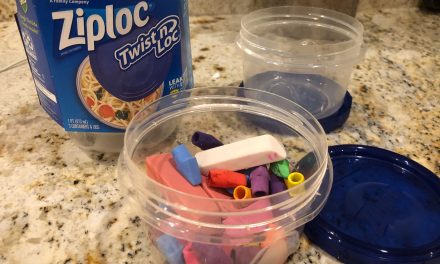 Ziploc® Twist ’n Loc® Containers Help Keep Your Items Organized And Contained!