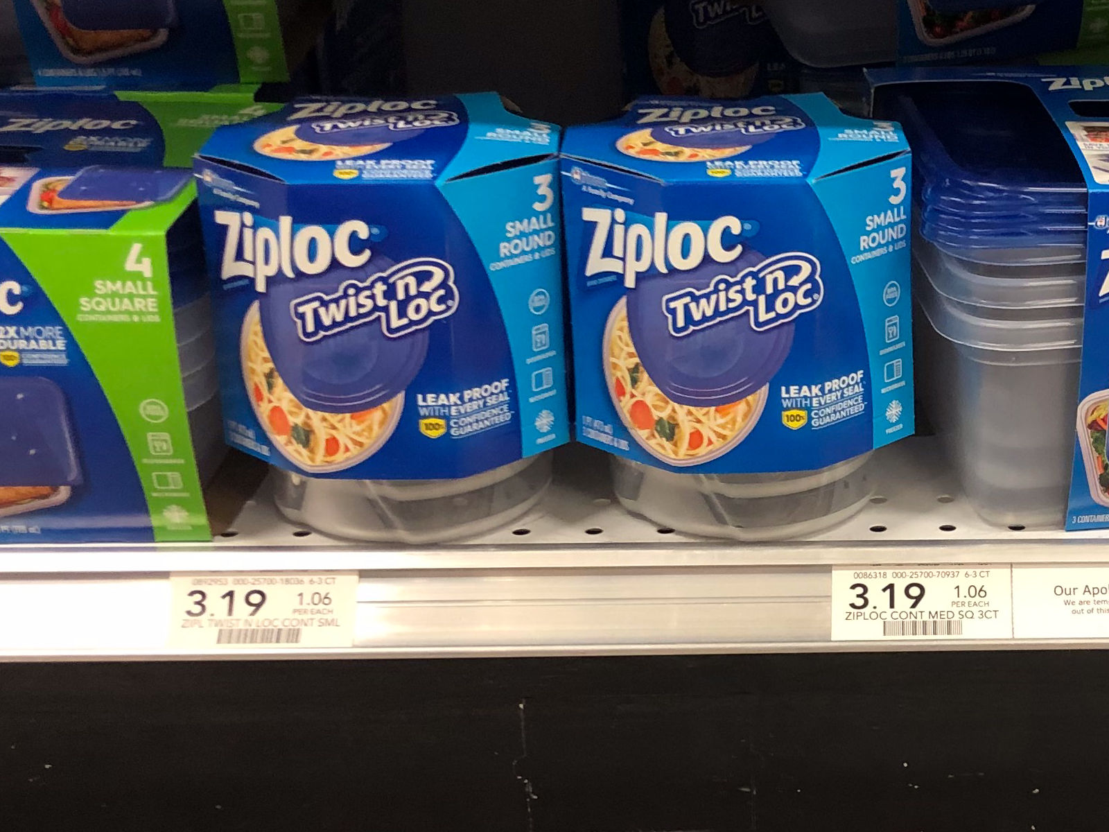 Ziploc® Twist ’n Loc® Containers Help Keep Your Items Organized And Contained! on I Heart Publix 1