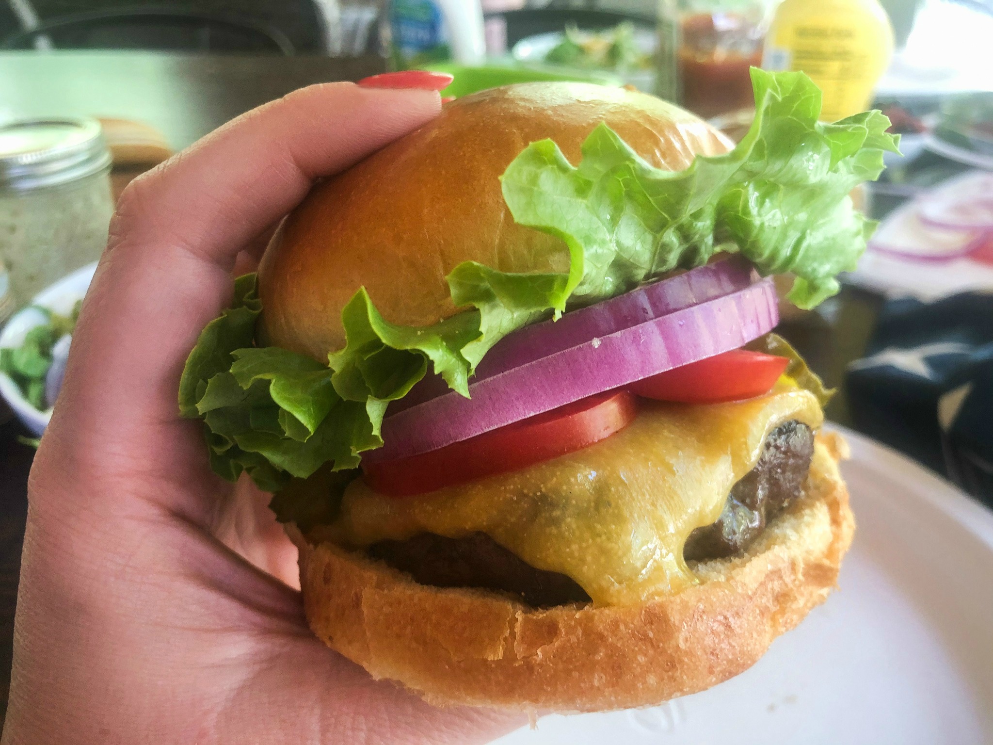 hamburger gerber baby