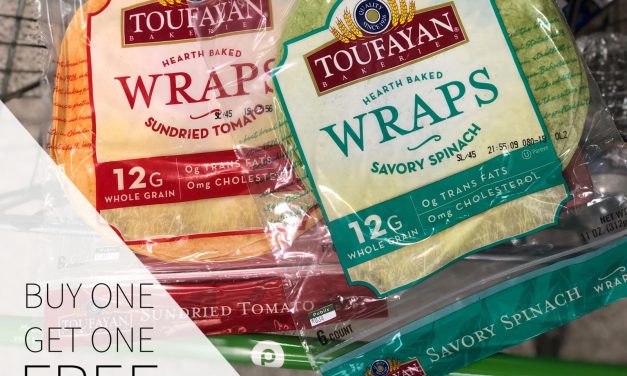 Your Favorite Toufayan Wraps Are Buy One, Get One FREE At Publix
