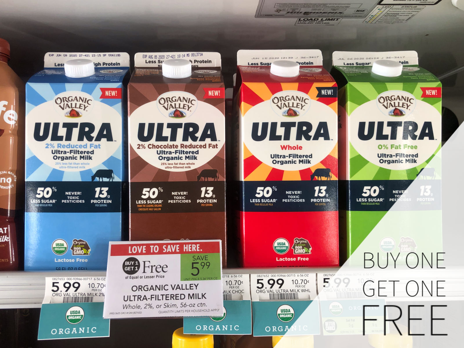 Still Time To Grab Great Tasting Organic Valley Ultra During The BOGO Sale At Publix!