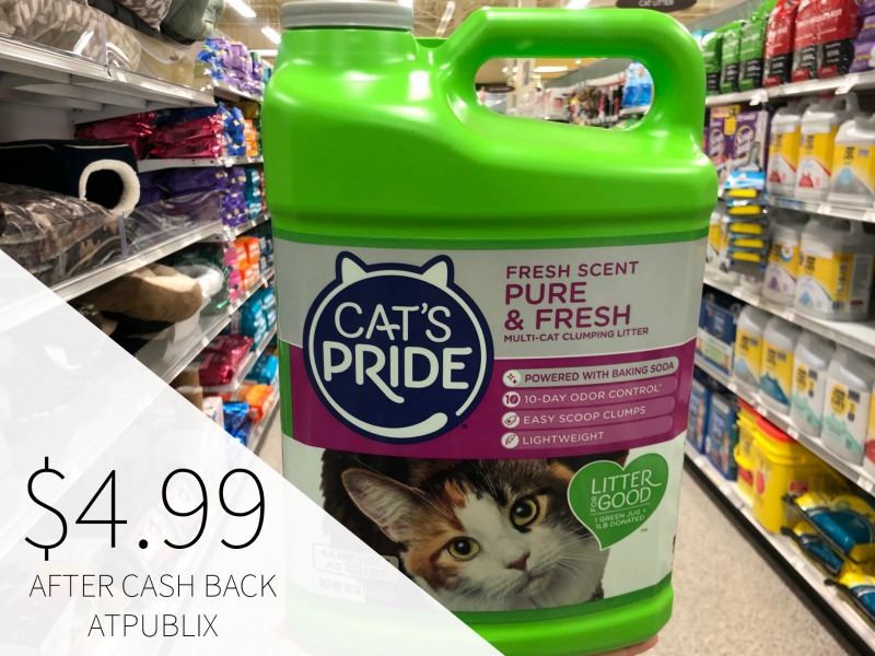 Cat’s Pride Cat Litter Just 4.99 At Publix (Save 5!)