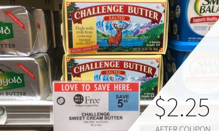 HOT DEAL – Challenge Butter Is Buy One, Get One FREE At Publix- Use It To Make My Rustic Cherry Tart
