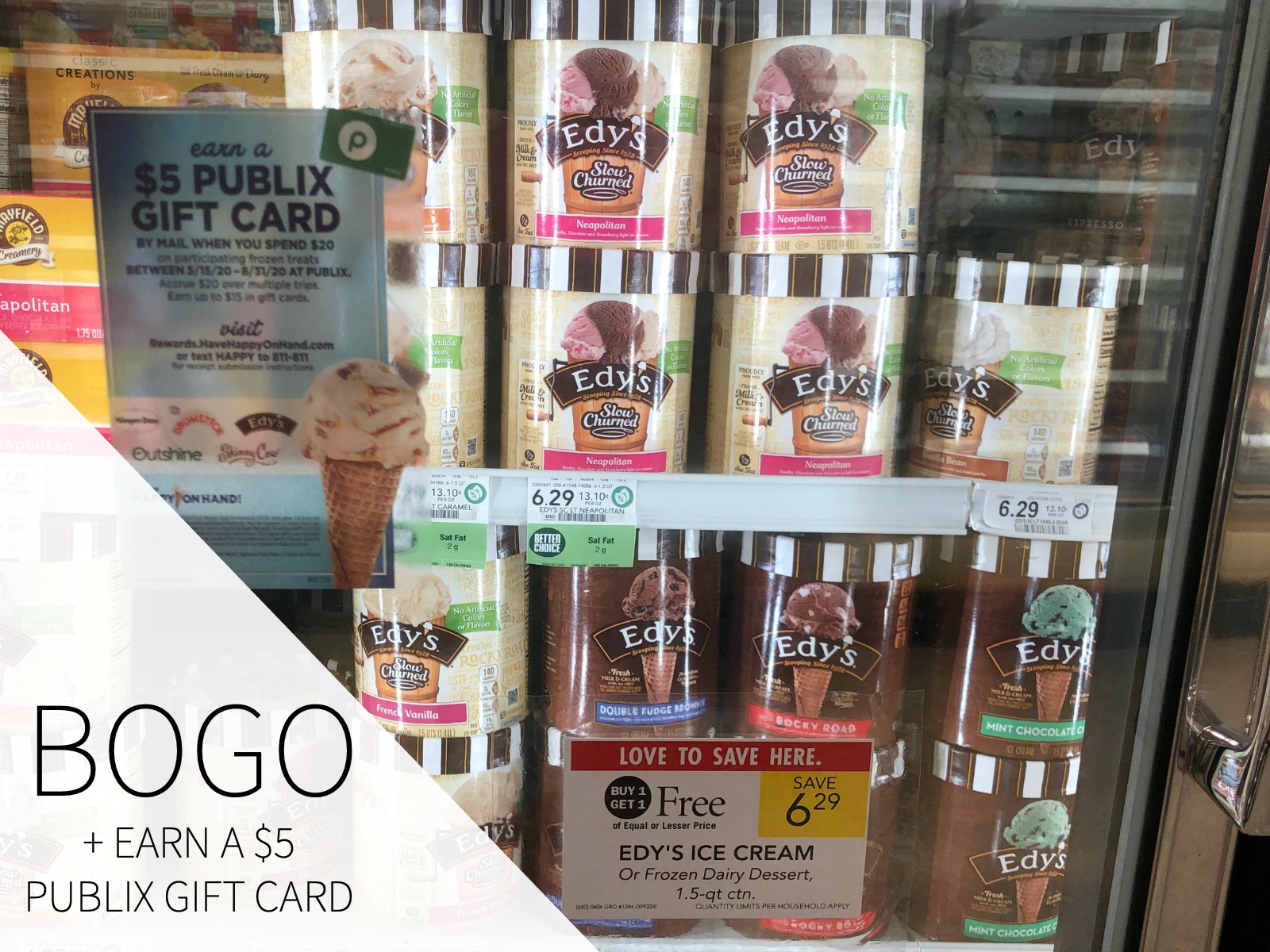 Earn A Publix Gift Card When You Pick Up Your Favorite Frozen Treats on I Heart Publix