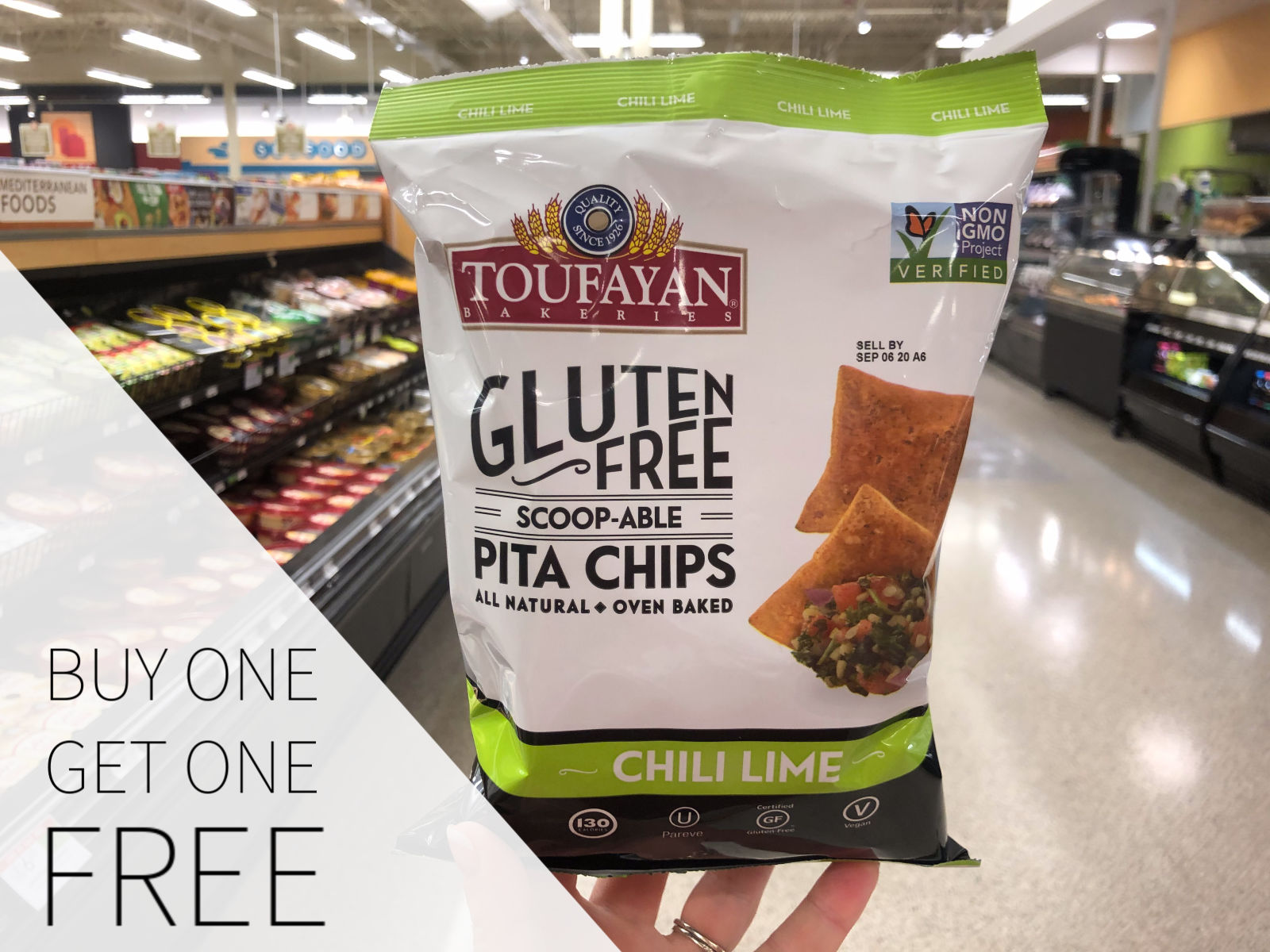Delicious Toufayan Gluten-Free Scoop-Able Pita Chips Are BOGO This Week At Publix
