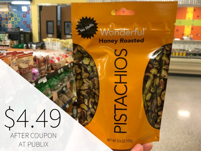 Wonderful Shelled Pistachios Just $3.25 At Publix on I Heart Publix 3